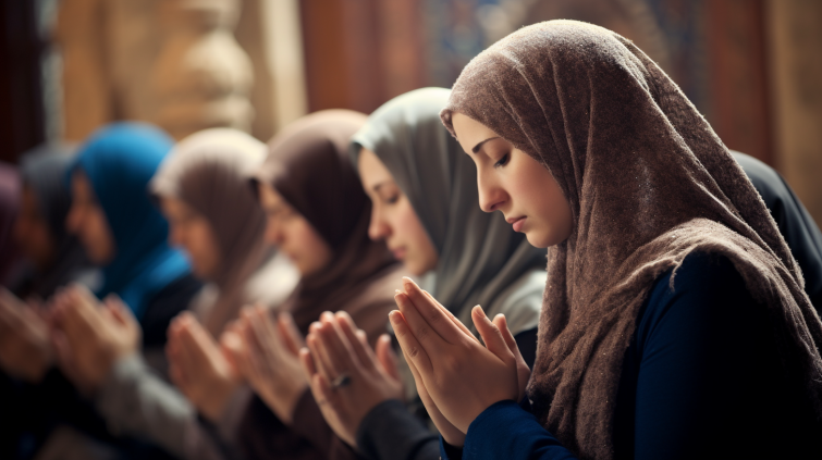types of prayer in islam- femals